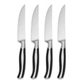 thumbnail image 1 of Oneida Contour 4-Piece Stainless Steel Steak Knife Set, Silver, 1 of 4