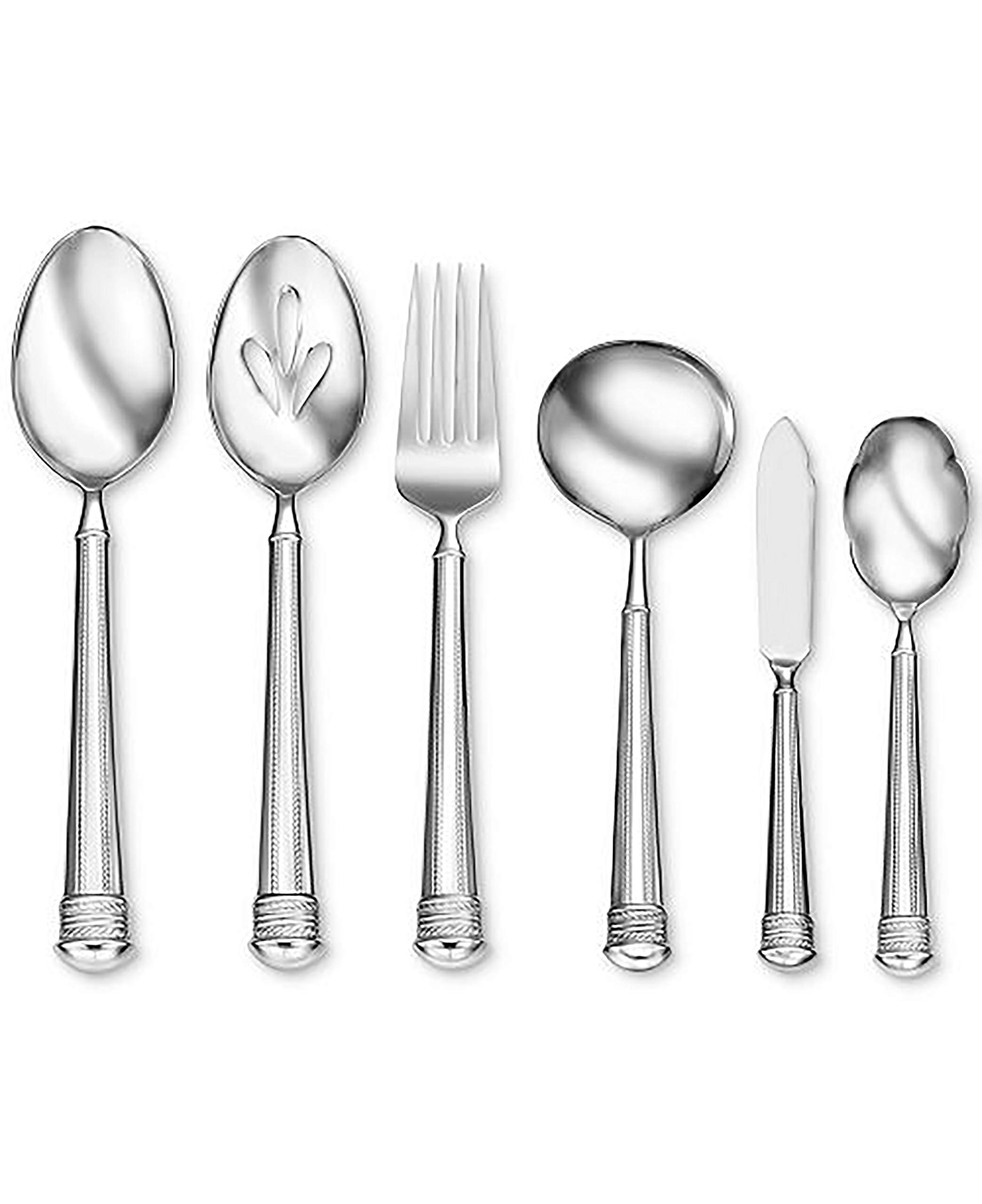 Oneida Cowell 6 Piece Serving Set Stainless Steel Dishwasher Safe