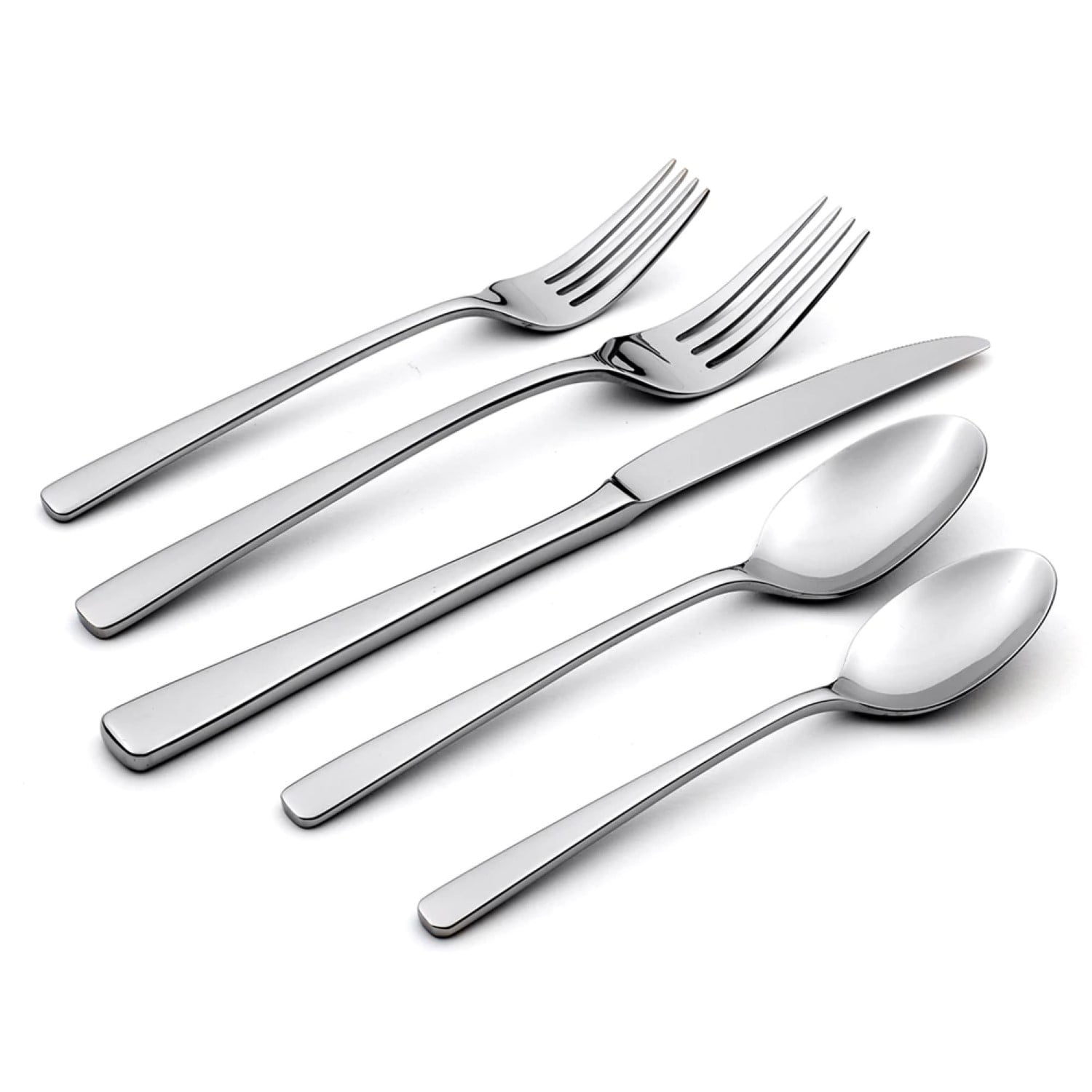 Oneida Oneida Doublet 20 Piece Everyday Flatware Set, Service For 4