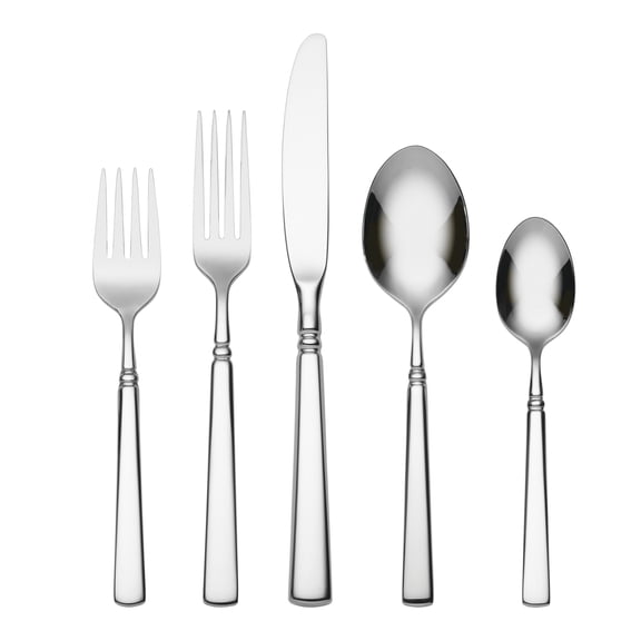 Oneida Easton 5-Piece 18/10 Stainless Steel Place Setting Flatware Set