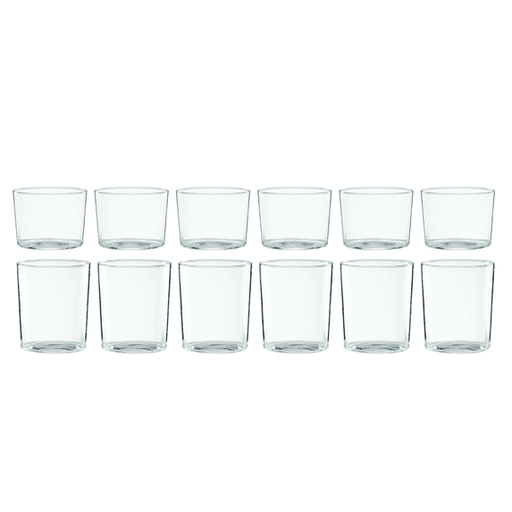 Oneida Entertain 365 Clear Glass Stackables 12-Piece Drinkware Set