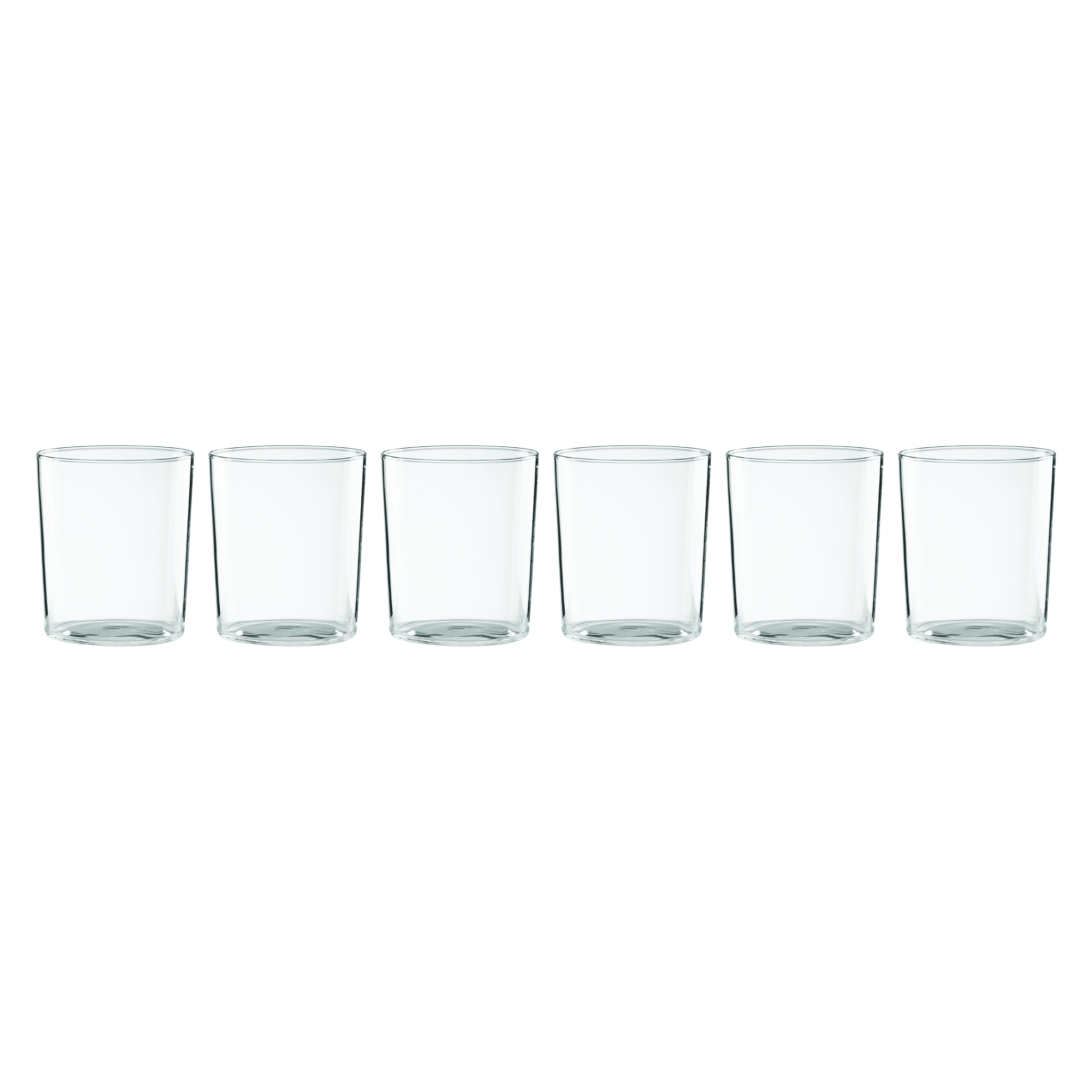 Oneida Entertain 365 16 oz Stackables Clear Tall Glasses (Set of 6)
