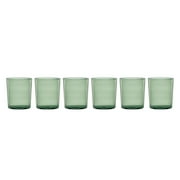 Oneida Entertain 365 16 oz Stackables Green Glasses (Set of 6)