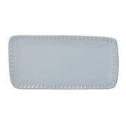 Oneida Artisanal Stripe Blue Stoneware 13" x 6.5" Hors dOeuvres Tray