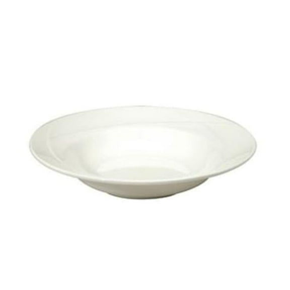 Oneida F1150000740 31 oz Vision Deep Rimmed Soup Bowl White
