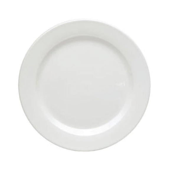 Oneida F1400000163 11.75 in. Porcelain Round Tundra Plate White