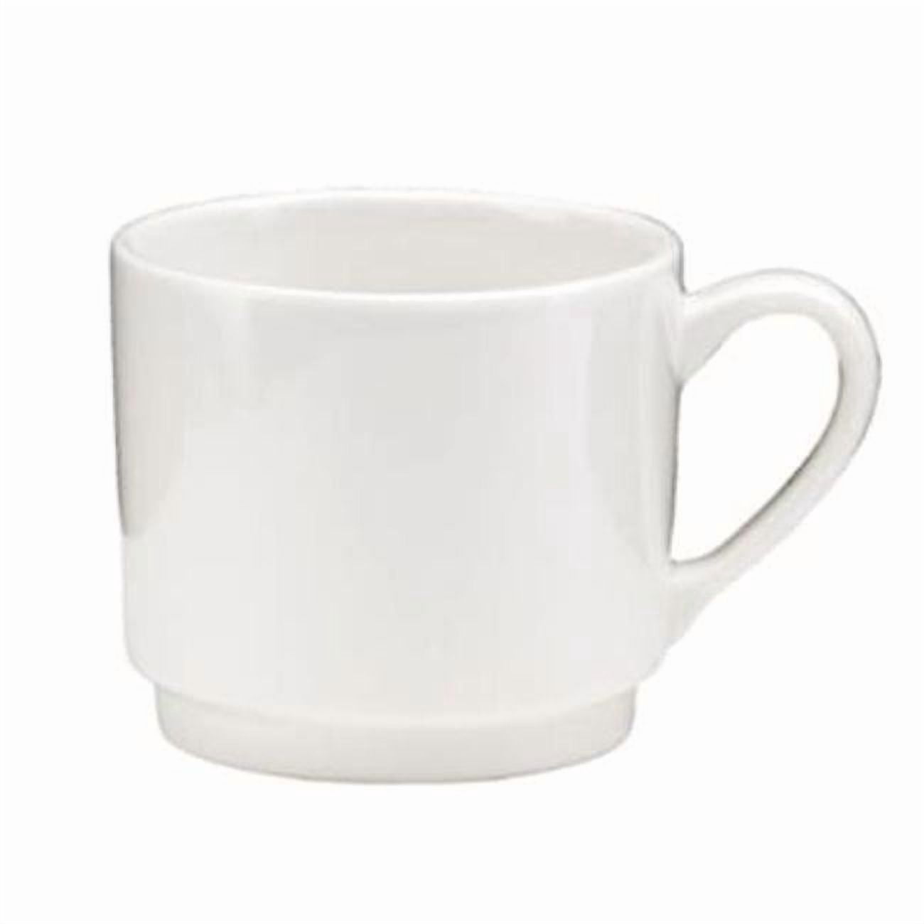 Oneida Cup Rack Stackable Oneida F1400000530 8.5 oz Tundra White Stackable Cups - Walmart.com