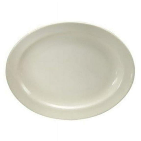 Oneida F1600000343 9.5 in. Shape 2000 Oval Platter  White