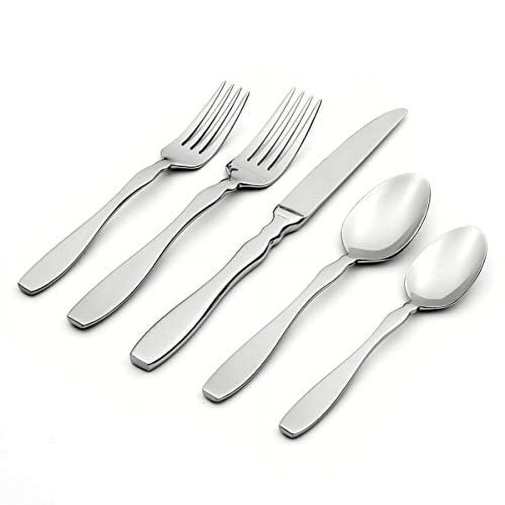 Oneida Figura 20 Piece Everyday Flatware Set, Service for 4, 18/0