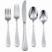 oneida flight 45-piece stainless-steel flatware set, service for 8 2865045a
