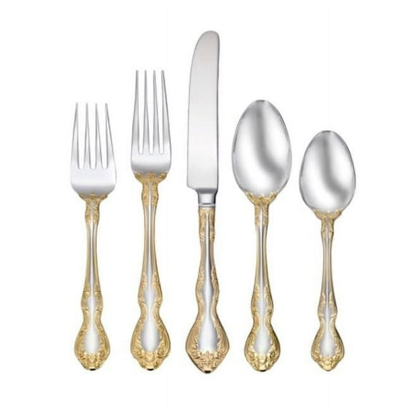 Oneida Golden Mandolina 5Pc Place Setting