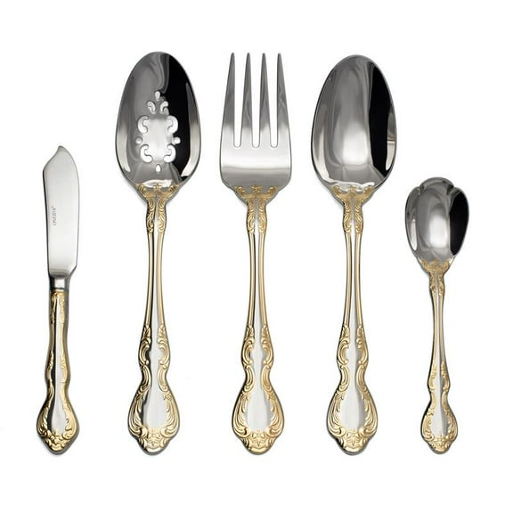 Oneida Golden Mandolina 5Pc Serving Set