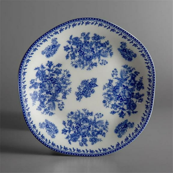 Oneida L6703061119 6.5 in. Lancaster Garden Porcelain Plate Blue - Pack of 48