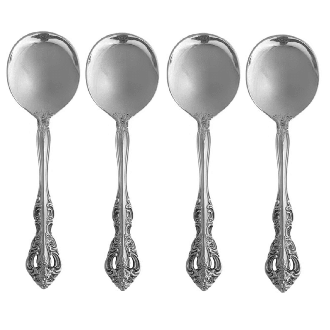 Oneida Michelangelo 18/10 Stainless Steel Round Bowl Soup Spoon