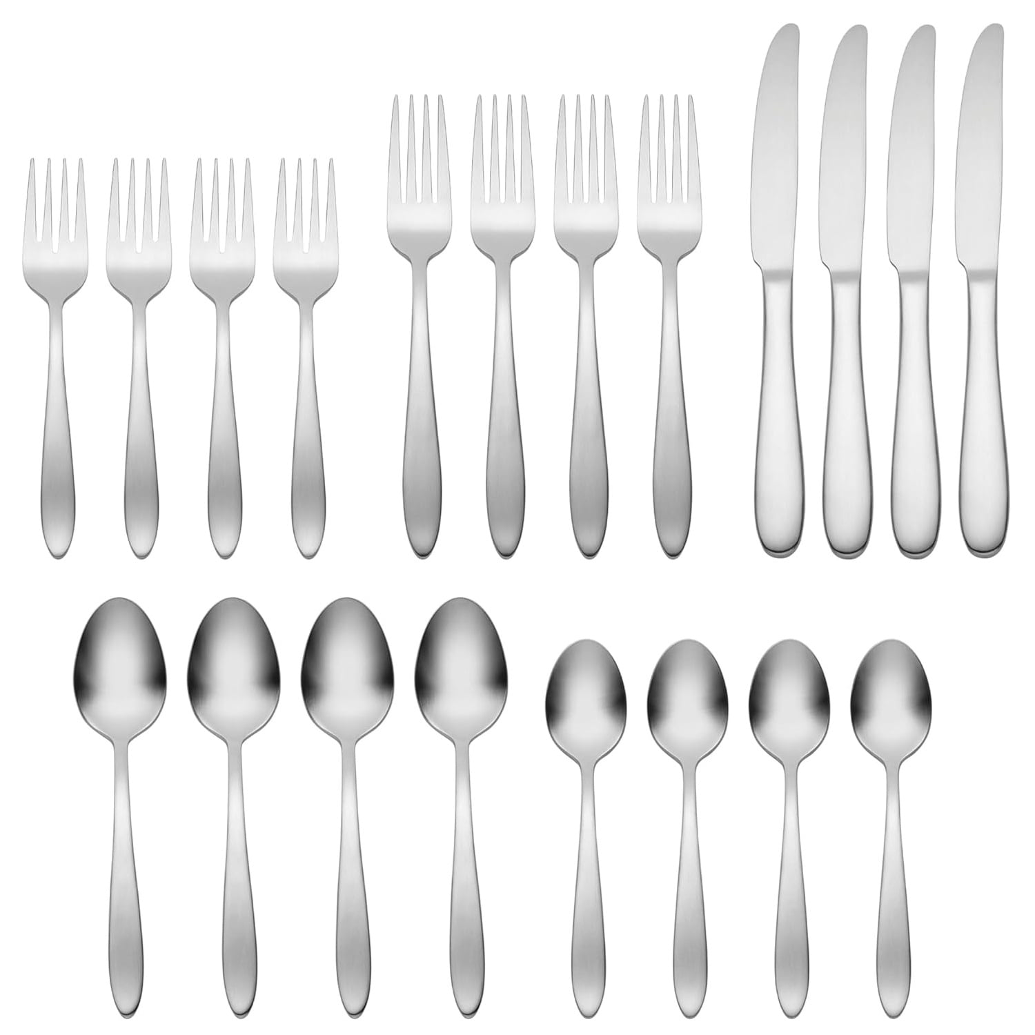 Oneida Chapman Everyday Flatware Dinner Fork - 18/0 Stainless Steel, Mirror Finish - View #10