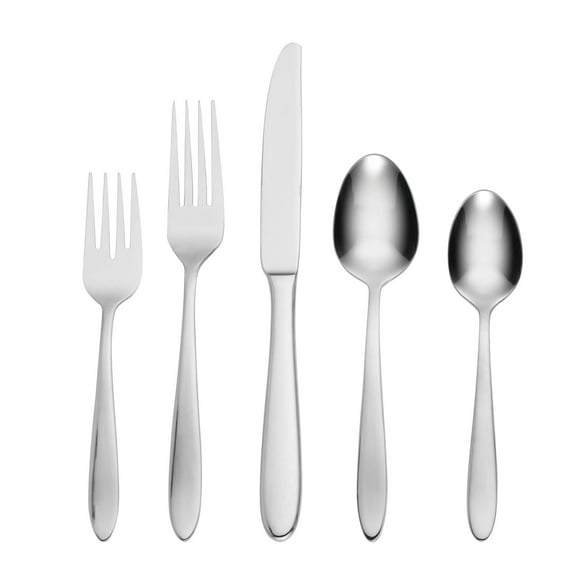 Oneida Mooncrest 45-Piece Mirror 18/0 Stainless Steel Flatware Set (Service for 8)