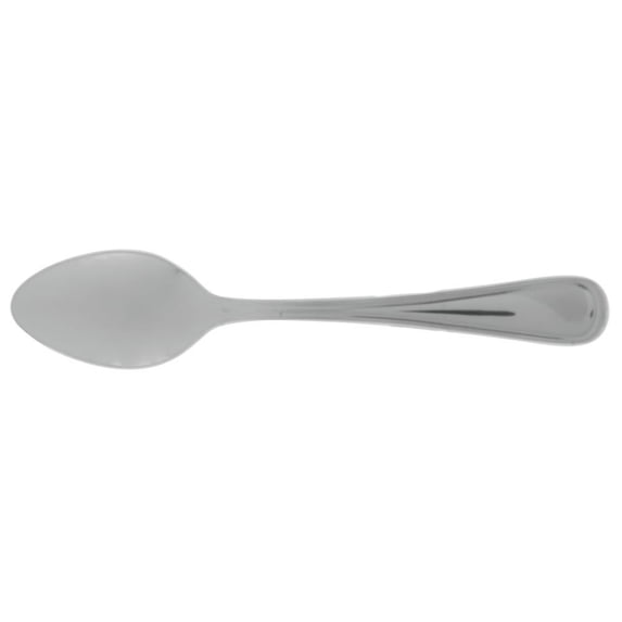 Oneida New Rim II 18/0 Stainless Steel United States Size Teaspoon - 12 per case.