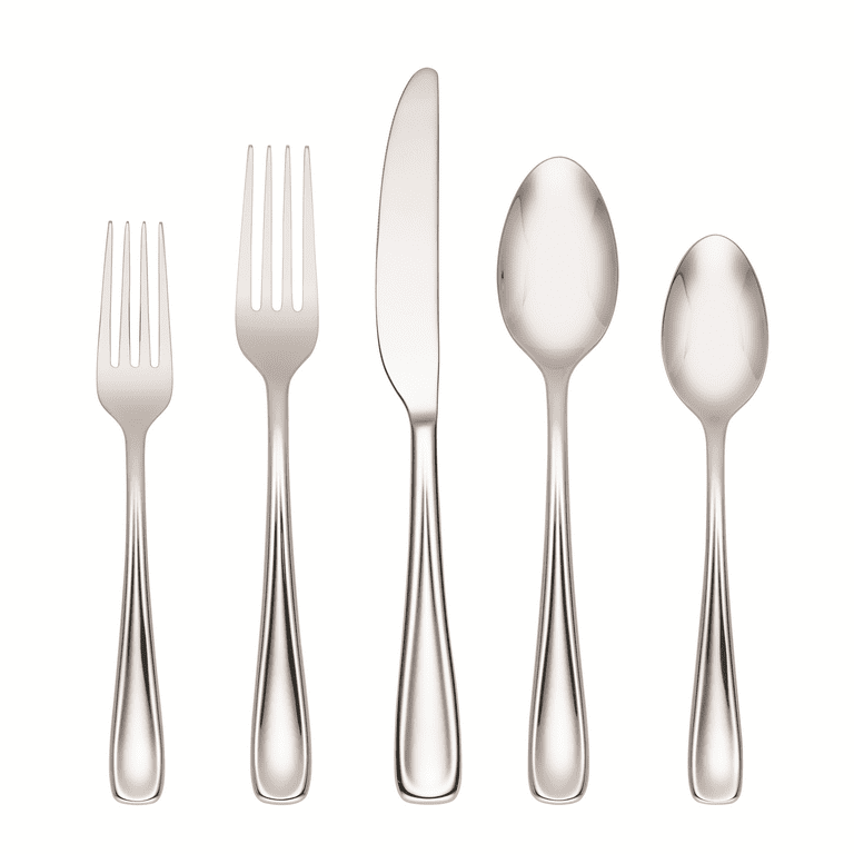 【超ポイントバック祭】 Oneida Set Flatware Steel Stainless 20-Piece Newpoint タイヤ・ホイール