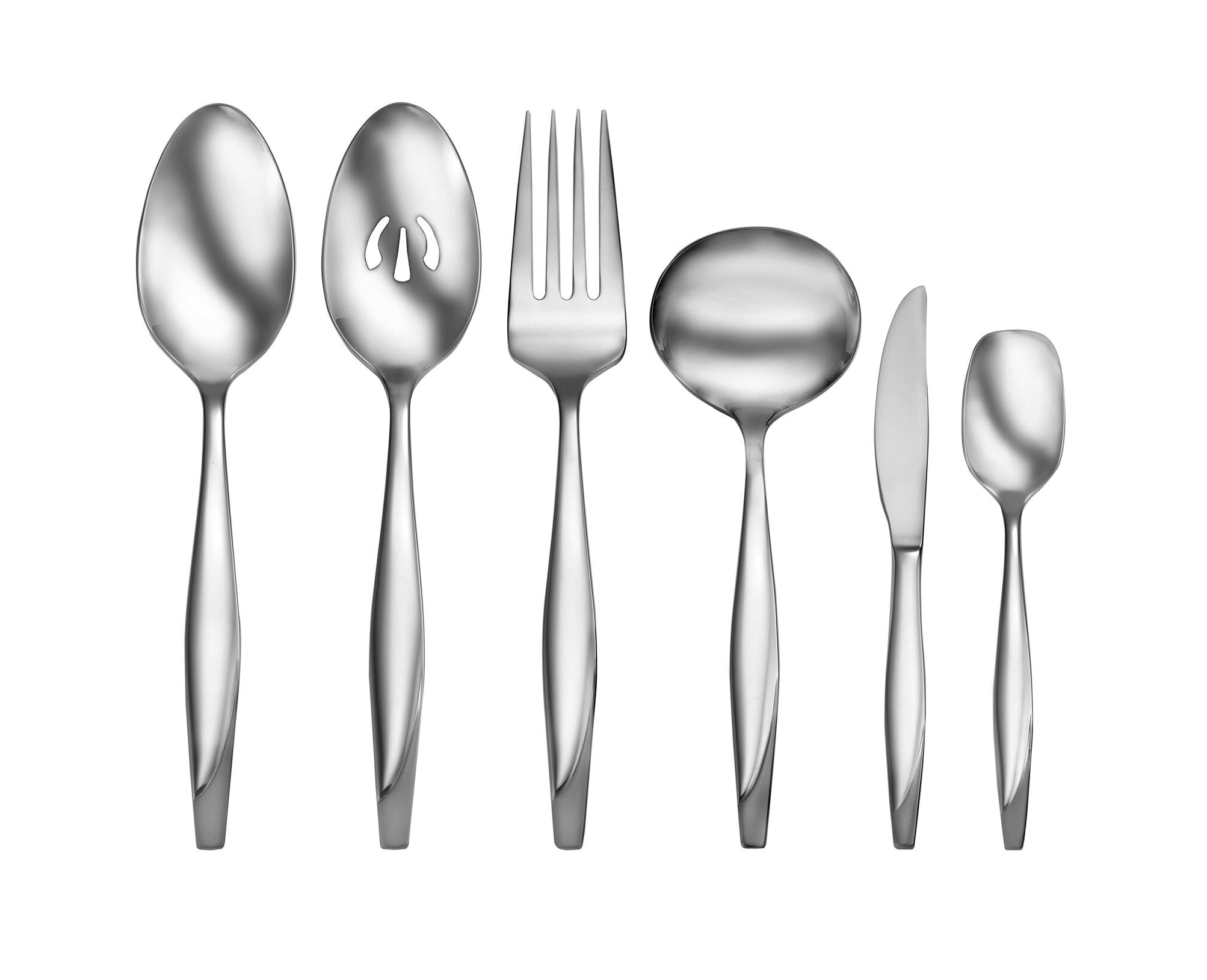 Oneida Nouvel 6 Piece Serving Set Stainless Steel Dishwasher Safe & Rust Resistant 6Piece