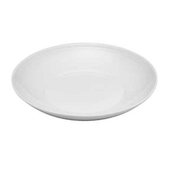 Oneida R4570000156 11 in. dia. Botticelli Porcelain Deep Coupe Round Plate