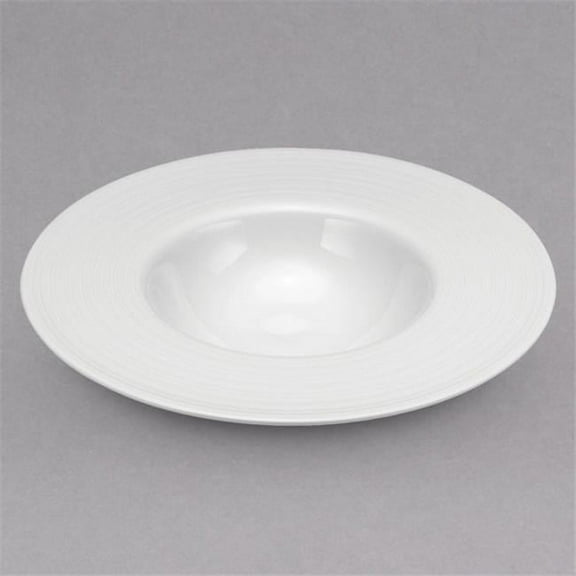 Oneida R4570000797RC 38 oz Botticelli Bright White Porcelain Deep Bowl