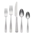 thumbnail image 1 of Oneida Reid 20-Piece Tumbled 18/0 Stainless Steel Flatware Set (Service for 4), 1 of 3
