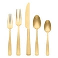 thumbnail image 1 of Oneida Reid Vintage Champagne Tumbled 20 Piece Flatware Set, 1 of 1