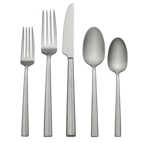 Oneida Reverso 45-Piece Stainless Steel Flatware Set (Service for 8)