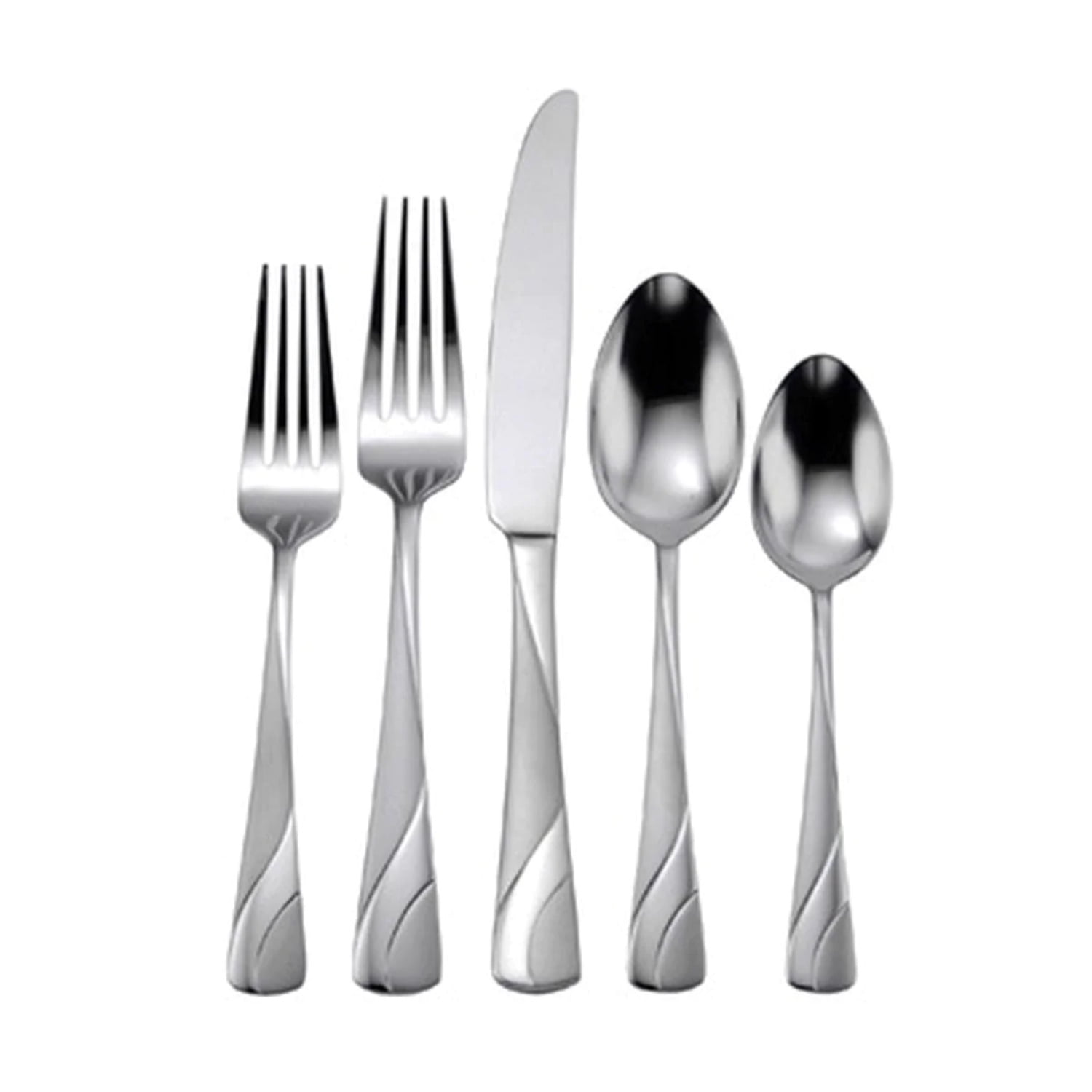 River 20-Piece Stainless Steel Flatware Set for 4