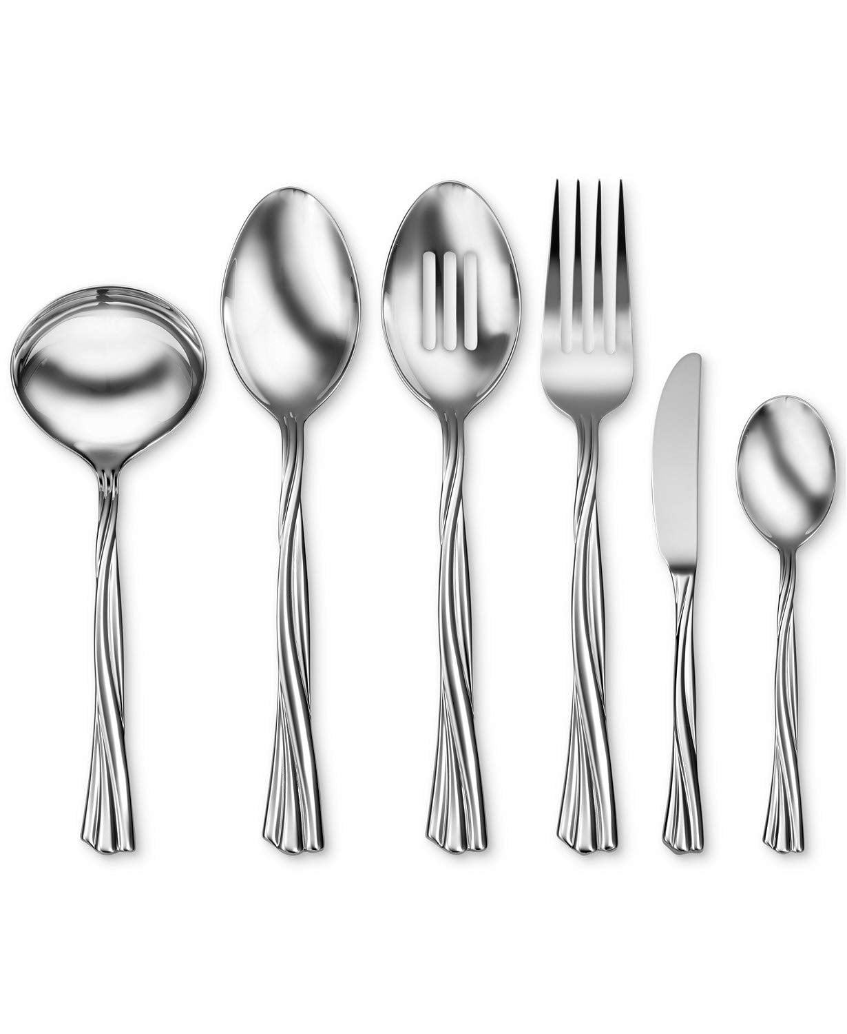 Oneida Riverine 18/10 Stainless Steel Dishwasher Safe 6Piece Serving