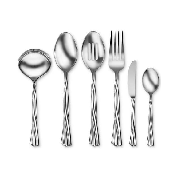 Oneida Riverine 18/10 Stainless Steel Dishwasher Safe 6-Piece Serving Set
