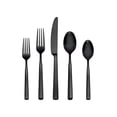 thumbnail image 1 of Oneida Ryder Satin Black 20-Piece Flatware Set, 1 of 1