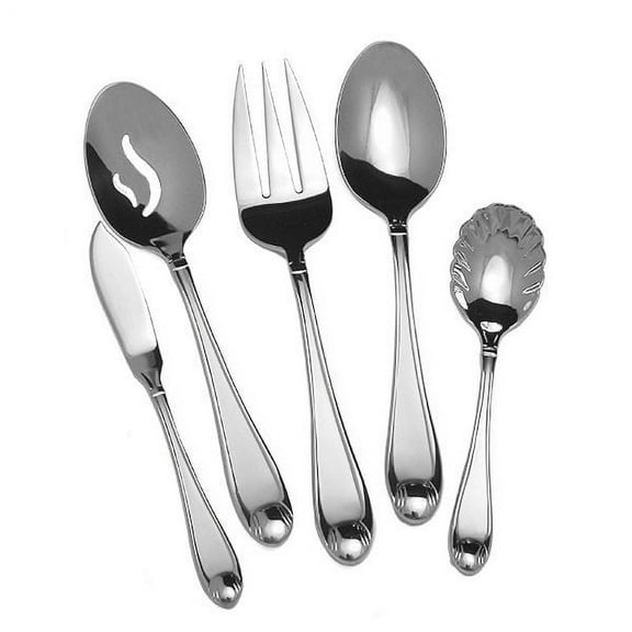 Oneida Satin Garnet 5Pc Serving Set