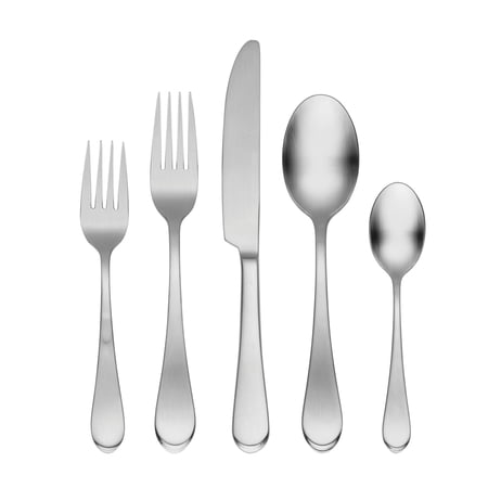 Oneida Icarus 45-Piece Satin 18/0 Stainless Steel Flatware Set (Service for 8)