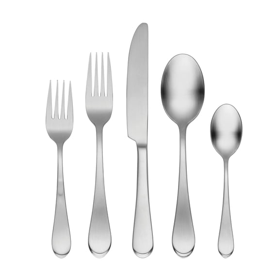 Oneida Icarus 45-Piece Satin 18/0 Stainless Steel Flatware Set (Service for 8)