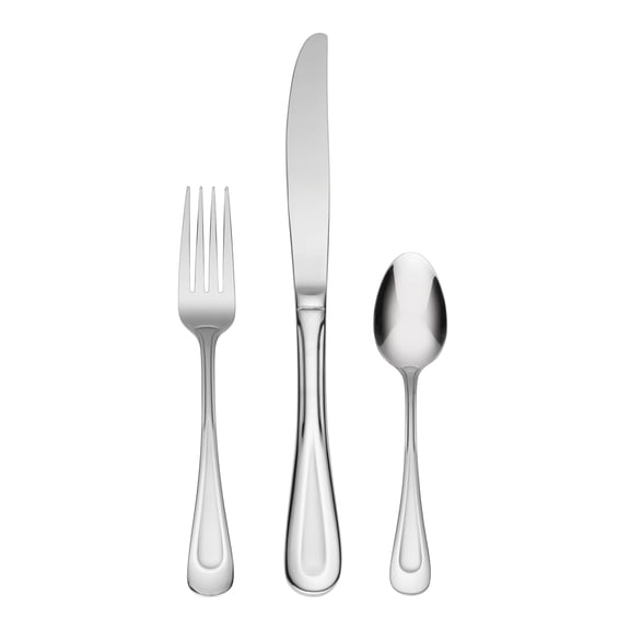 Oneida Sand Dune 12-Piece Satin 18/0 Stainless Steel Flatware Set (Service for 4)