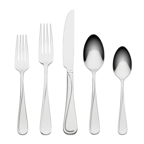 Oneida Soar 65-Piece Mirror Stainless Steel Flatware Set (Service for 12)