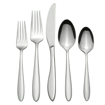 Oneida Solefield 45-Piece Mirror Stainless Steel Flatware Set (Service for 8)