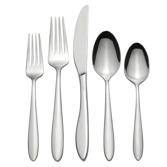 Oneida Solefield 45-Piece Mirror Stainless Steel Flatware Set (Service for 8)