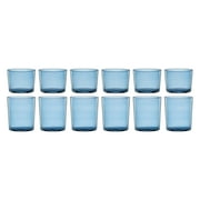 Oneida Stackables Entertain 365 Drinkware Set, Blue, 12 Pieces