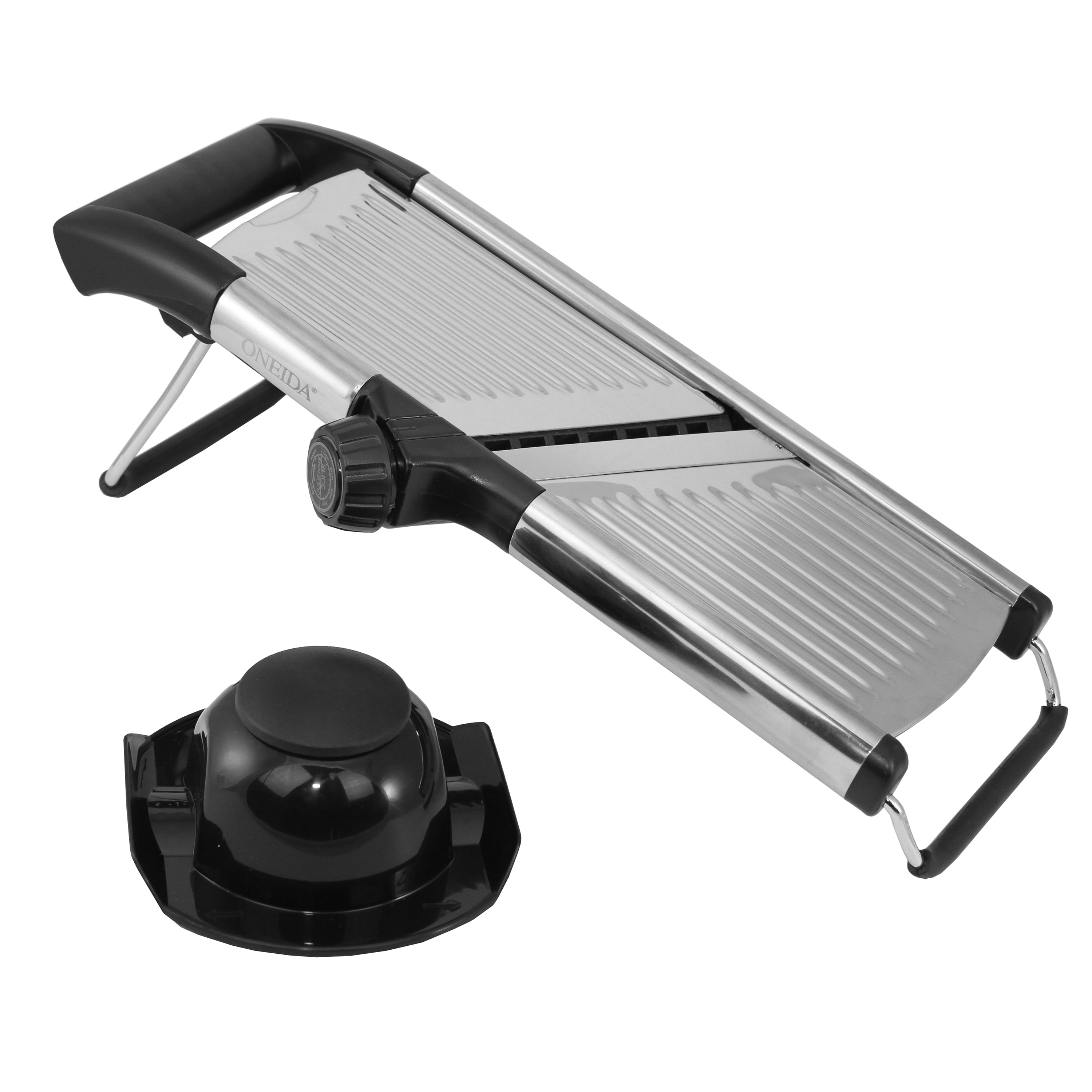 Oneida Stainless Steel Mandoline with Adjustable Blades, 2.32 lbs