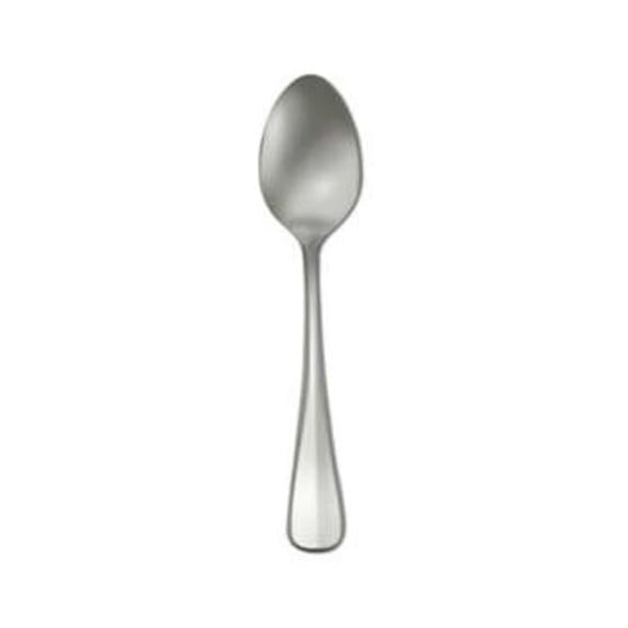 Oneida T148SDEF 7 in. Baguette Oval Bowl Soup Dessert Spoon, Silver