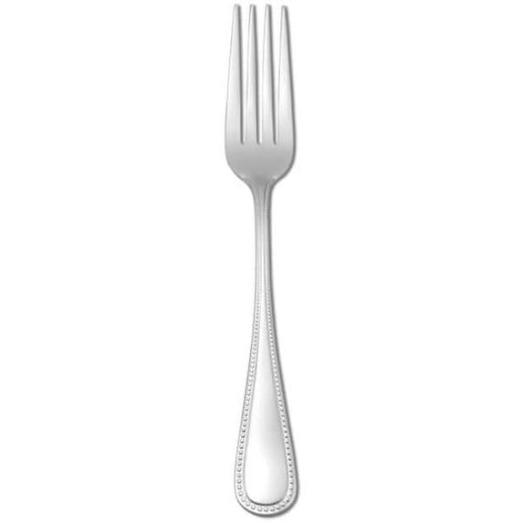 Oneida T163FDIF Pearl Stainless Steel European Size Table Fork Silver