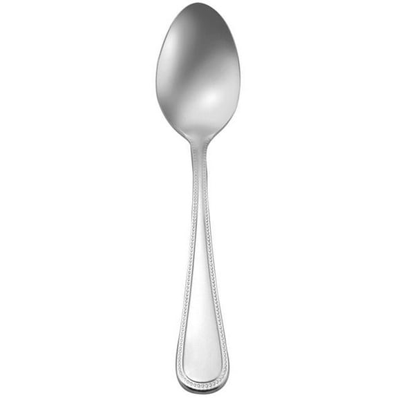 Oneida T163SADF Pearl Stainless Steel Extra Heavy Weight Demitasse AD Coffee Spoon Silver