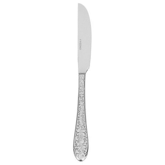Oneida T638KBVF Ivy Flourish Stainless Steel Butter Knife Silver