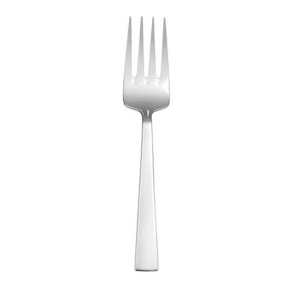Oneida T657FCMF Fulcrum Stainless Steel Cold Meat Fork  Silver