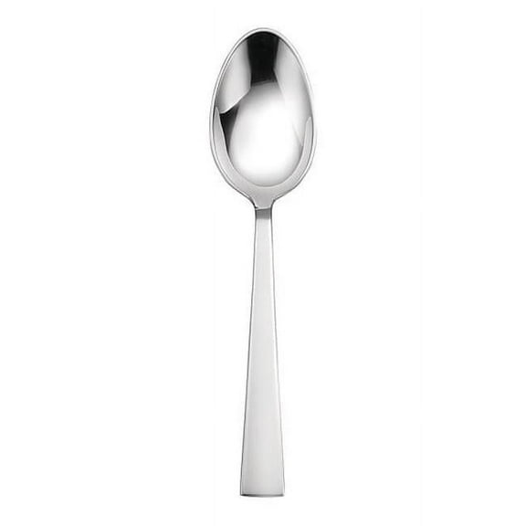 Oneida T812STBF 8.75 in. Satin Fulcrum Stainless Steel Tablespoon & Serving Spoon Silver