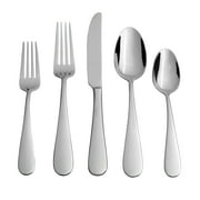 Oneida Teso 40-Piece Stainless Steel Flatware Set with Caddy Service for 8