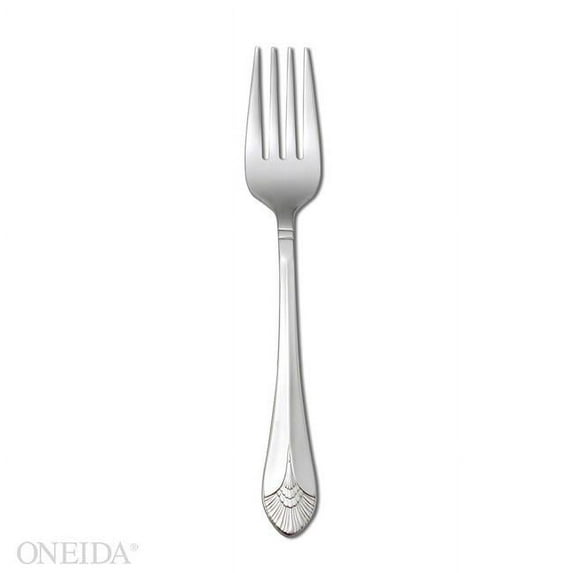 Oneida V131FSLF 6.625 in. Salad & Pastry Fork, Silver