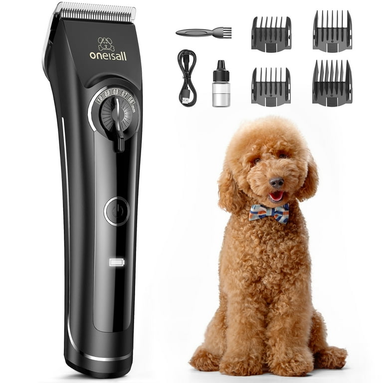 Free Shipping! Oneisall Heavy Duty Dog Clippers for Grooming Thick